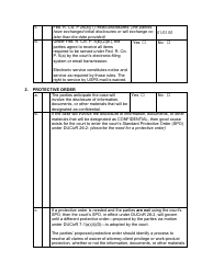 Proposed Scheduling Order - General Civil Case - Utah, Page 3