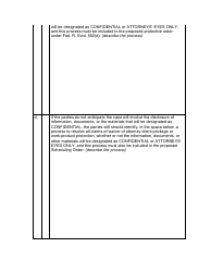 Proposed Scheduling Order - General Civil Case - Utah, Page 4