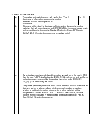 Proposed Scheduling Order - Patent Case Pre-claim Construction - Utah, Page 3