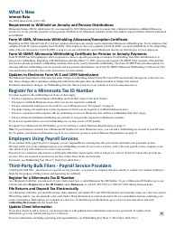 Minnesota Income Tax Withholding Instruction Booklet - Minnesota, Page 3