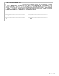 Change of Ownership Form - Plan Approval/Operating Permit/Air Pollution License - City of Philadelphia, Pennsylvania, Page 3