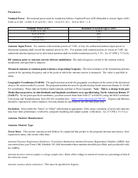 Instructions for FCC Form 2100 Schedule 302-AM Am Station License Application, Page 11