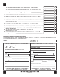 Form IT-65 (State Form 11800) Indiana Partnership Return - Indiana, Page 2