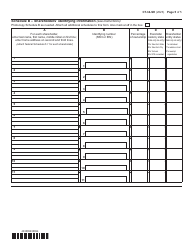 Form CT-34-SH New York S Corporation Shareholders&#039; Information Schedule - New York, Page 5