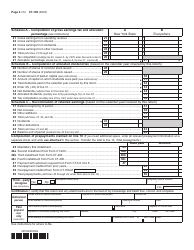Form CT-186 Utility Corporation Franchise Tax Return for Continuing Section 186 Taxpayers Only (Certain Independent Power Producers) - New York, Page 2