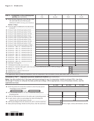 Form CT-222 Underpayment of Estimated Tax by a Corporation - New York, Page 2