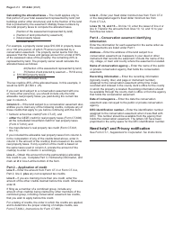 Instructions for Form CT-242 Claim for Conservation Easement Tax Credit - New York, Page 2