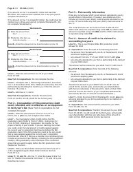 Instructions for Form CT-248 Claim for Empire State Film Production Credit - New York, Page 2