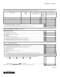 Form CT-186-E Telecommunications Tax Return and Utility Services Tax Return - New York, Page 5
