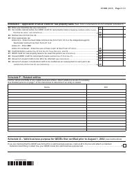 Form CT-606 Claim for Qeze Credit for Real Property Taxes - New York, Page 3