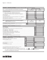 Form CT-183 Transportation and Transmission Corporation Franchise Tax Return on Capital Stock - New York, Page 2