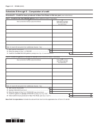 Form CT-636 Alcoholic Beverage Production Credit - New York, Page 2