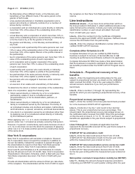 Instructions for Form CT-645 Recapture of Start-Up Ny Tax Benefits - New York, Page 2