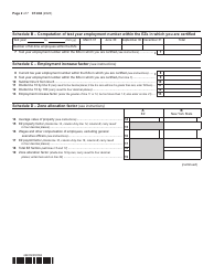 Form CT-604 Claim for Qeze Tax Reduction Credit - New York, Page 2