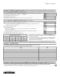 Form CT-604 Claim for Qeze Tax Reduction Credit - New York, Page 3