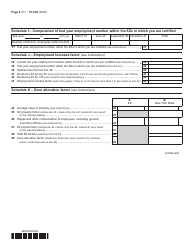Form CT-604 Claim for Qeze Tax Reduction Credit - New York, Page 6