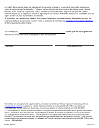 Forme LAT004F Tamp-Saiaa Resume De La Conference Preparatoire - Ontario, Canada (French), Page 6