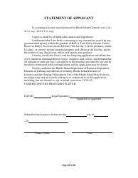 Service Employee Application - Rhode Island, Page 12