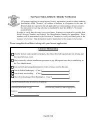 Service Employee Application - Rhode Island, Page 14