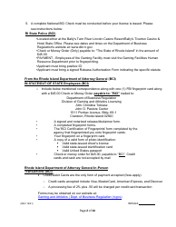 Service Employee Application - Rhode Island, Page 2