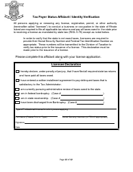 License Application for Non-facility/Vendor Employees - Rhode Island, Page 12