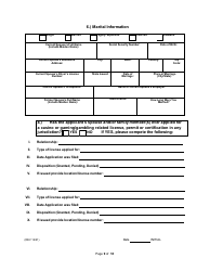 Non-facility/Vendor Gaming Employees License Application - Rhode Island, Page 9
