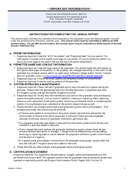 Annual Report Graywater Reuse and Disposal System General Permits - Oregon, Page 3