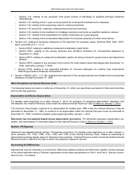 Instructions for Form 4T, IC-002 Wisconsin Exempt Organization Business Franchise or Income Tax Return - Wisconsin, Page 12