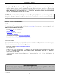 Instructions for Form IC-023 Schedule 4V Wisconsin Additions to Federal Income - Wisconsin, Page 10