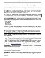 Instructions for Form IC-023 Schedule 4V Wisconsin Additions to Federal Income - Wisconsin, Page 2