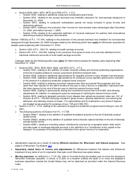 Instructions for Form IC-023 Schedule 4V Wisconsin Additions to Federal Income - Wisconsin, Page 9