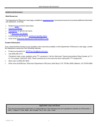 Instructions for Form IC-234 Schedule CM Community Rehabilitation Program Credit - Wisconsin, Page 3