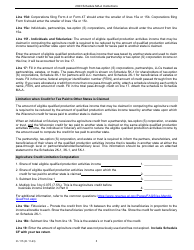 Instructions for Form IC-015 Schedule MA-A Wisconsin Agricultural Credit - Wisconsin, Page 5