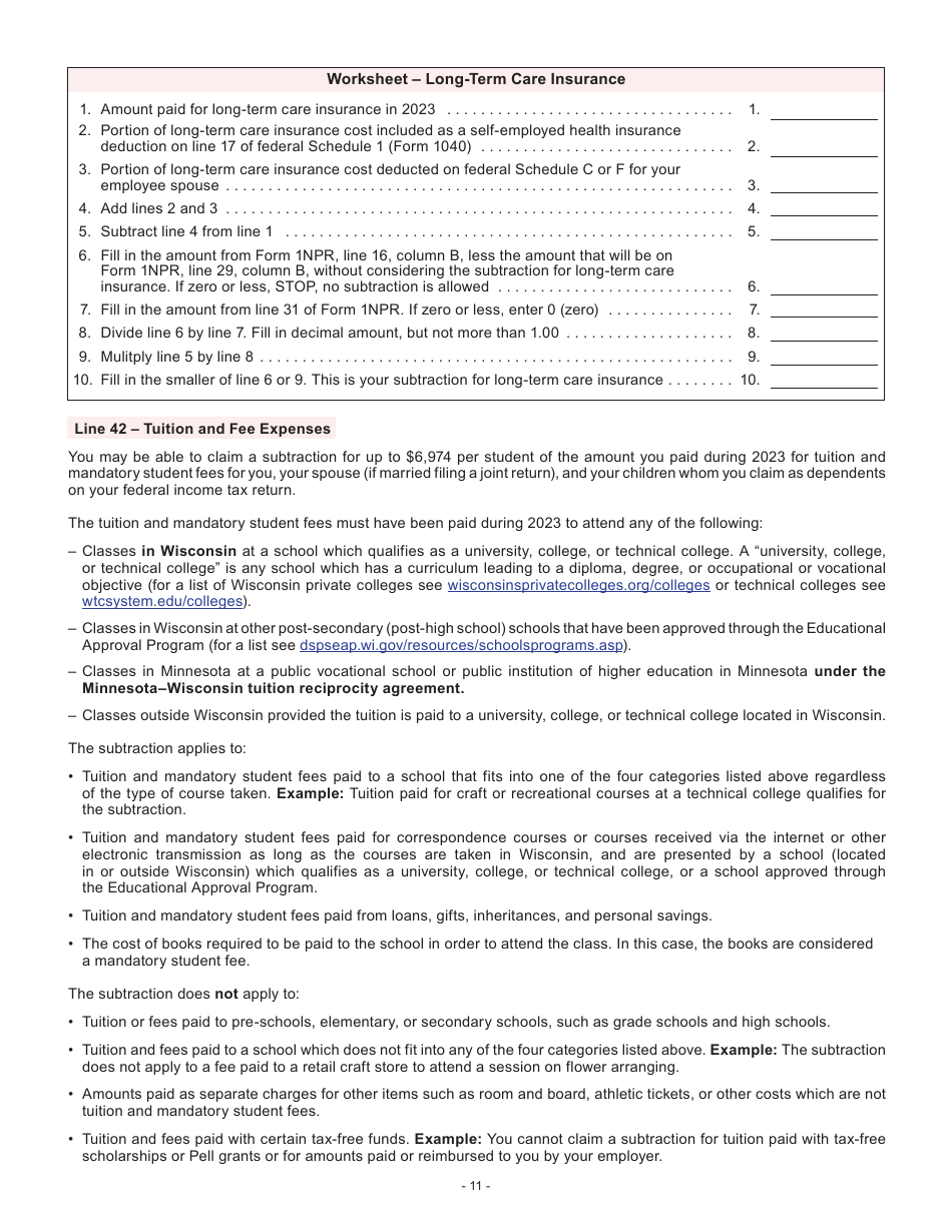 Download Instructions For Form I-053I Schedule M Additions To And ...