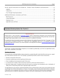 Instructions for Form 3, IP-030 Wisconsin Partnership Return - Wisconsin, Page 2