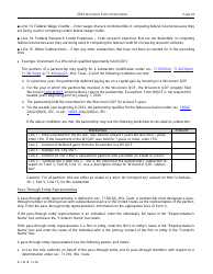 Instructions for Form 3, IP-030 Wisconsin Partnership Return - Wisconsin, Page 33