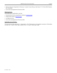 Instructions for Form 3, IP-030 Wisconsin Partnership Return - Wisconsin, Page 35