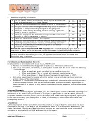 Initial Application - Health Professionals Assistance Program (Hpap) - South Dakota, Page 3
