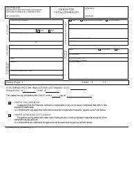 Document preview: Form WC-374I Order for Total Disability - New Jersey