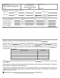 Form WC-375I Order for Total Disability With Social Security Offset - New Jersey, Page 2