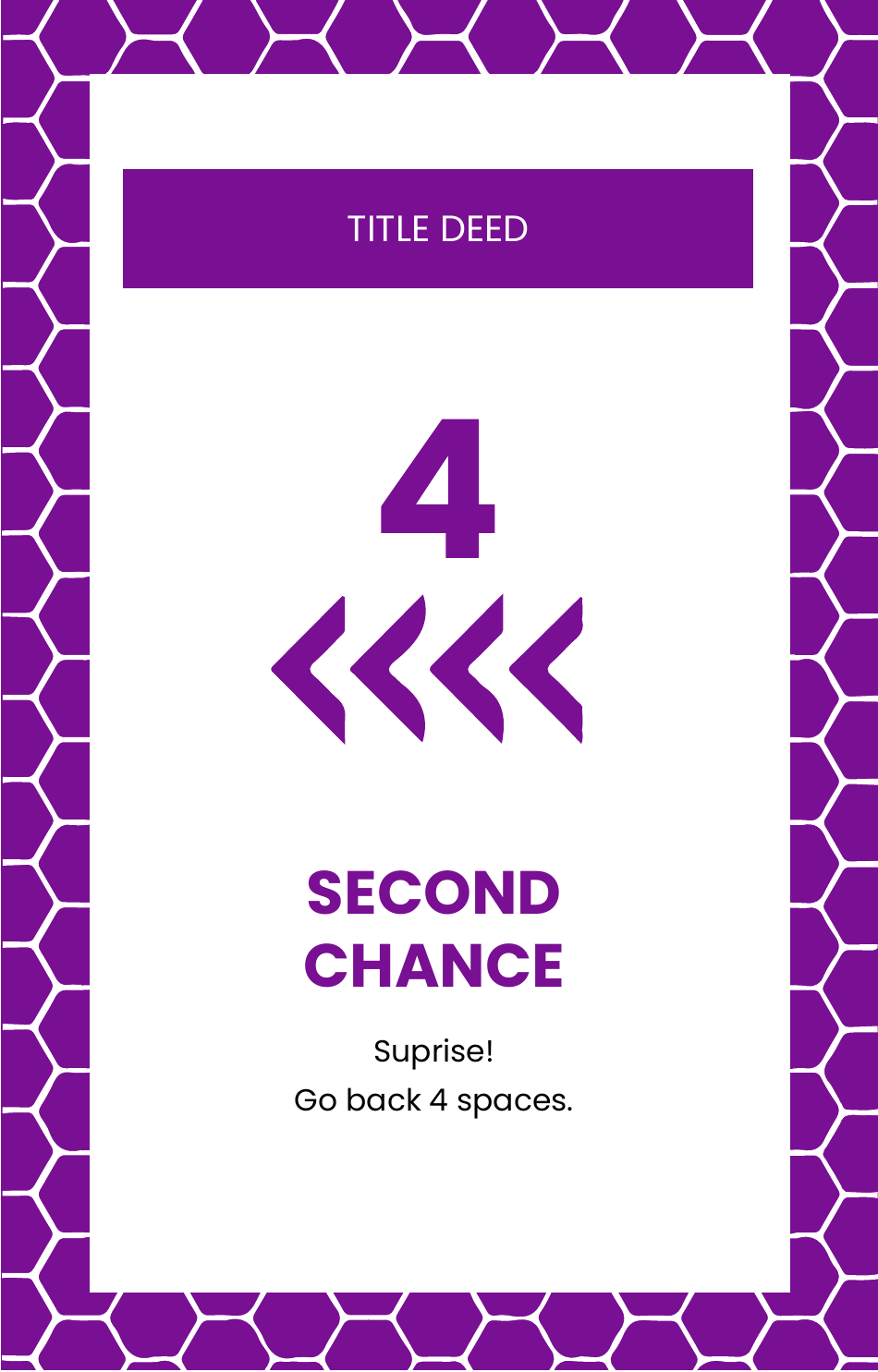 Monopoly Board Template - Title Deed, Page 12