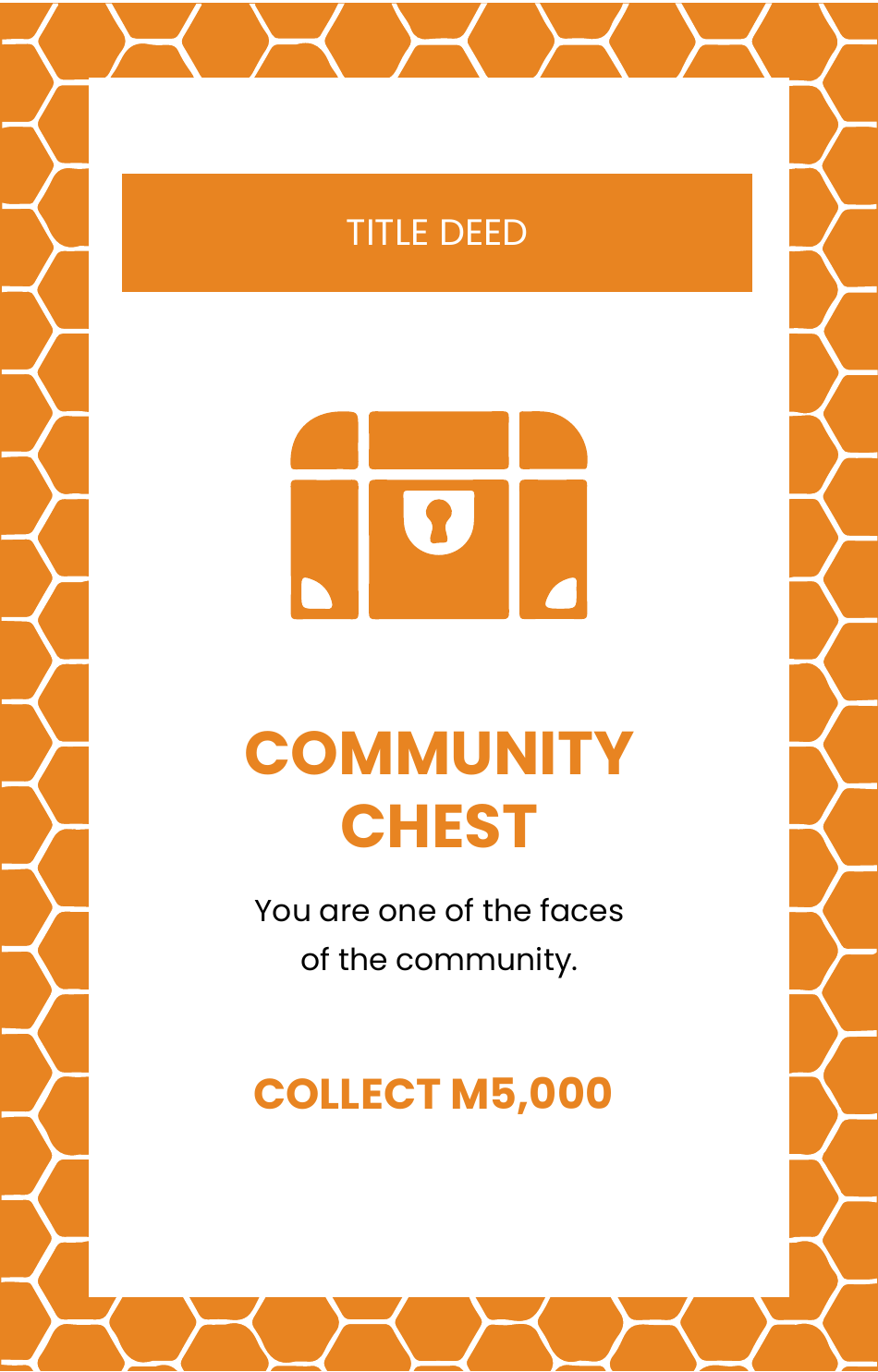 Monopoly Board Template - Title Deed, Page 5