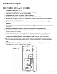 Solicitud a La Mesa Directiva De Ajuste De Zonificacion - City of Fort Worth, Texas (Spanish), Page 5