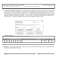 PBGC Form 710 Application for Electronic Direct Deposit, Page 4