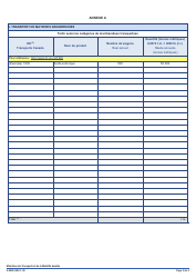 Forme V-0000 Rapport De Trafic - Chemins De Fer D&#039;interet Local Et Chemins De Fer D&#039;entreprises De Competence Quebecoise - Quebec, Canada (French), Page 3