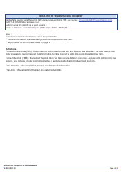 Forme V-0000 Rapport De Trafic - Chemins De Fer D&#039;interet Local Et Chemins De Fer D&#039;entreprises De Competence Quebecoise - Quebec, Canada (French), Page 4