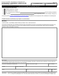 Form DOT ADM-3015IA Interagency Agreement Under $10,000 - California, Page 6