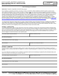 Document preview: Form ADM-0078 Iran Contracting Act Certification - California