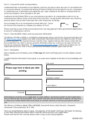 Form MODMO0001 Help Using This Mod Medal Office Pdf Form - United Kingdom, Page 5