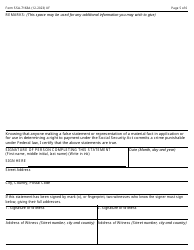 Form SSA-7163A Supplemental Statement Regarding Farming Activities of Person Living Outside the U.s.a., Page 5